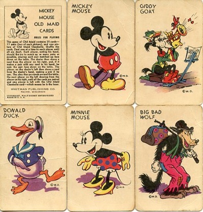 Mickey Mouse : Old maid cards. 2
