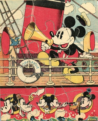 Mickey Mouse : Mickey Mouse puzzle. 1