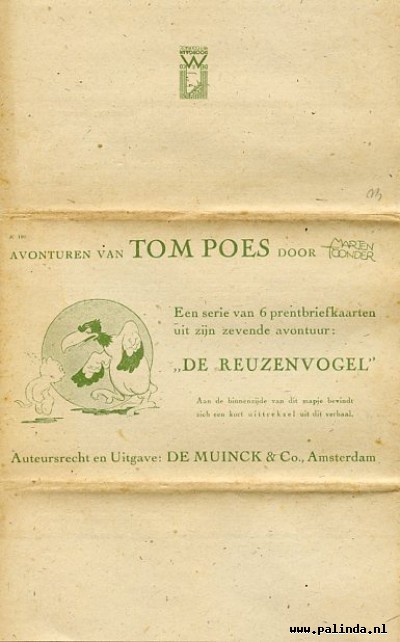Tom Poes : De reuzenvogel. 1