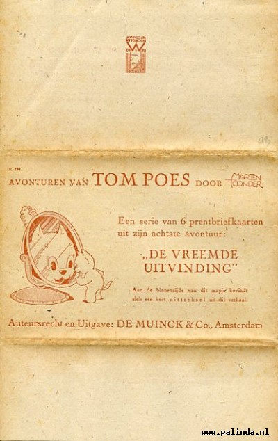 Tom Poes : De vreemde uitvinding. 1