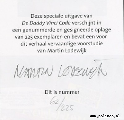 Agent 327 : De Daddy Vinci code. 4