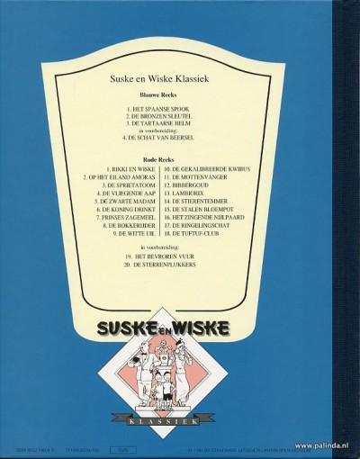 Suske en Wiske (klassiekreeks) : De avonturen van 't prinske nr.2. 2