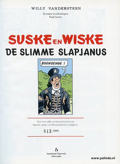 Suske en Wiske : De slimme slapjanus. 4