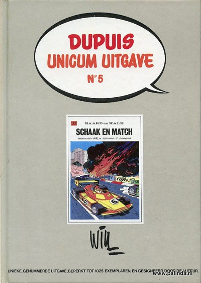 Dupuis unicum uitgave : Schaak en match. 1