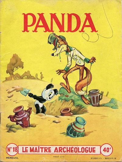 Panda buitenlands. : Panda et le maitre archeologue. 1